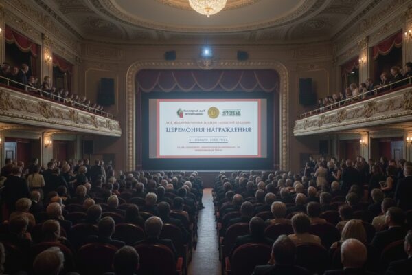 Архитектура как искусство: видеозапись церемонии награждения лауреатов премии «Золотой Трезини» 2025 года